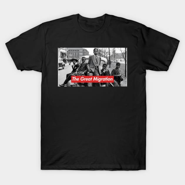 The Great Migration T-Shirt by One Mic History Store